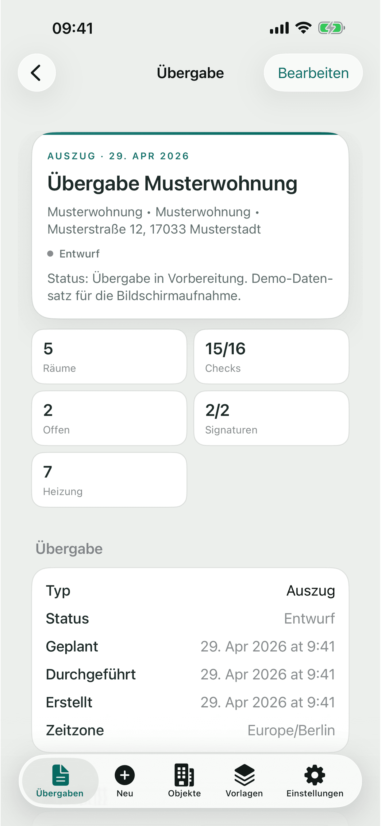 Übergabe im Detail: Räume, Mängel, Zählerstände, Schlüssel